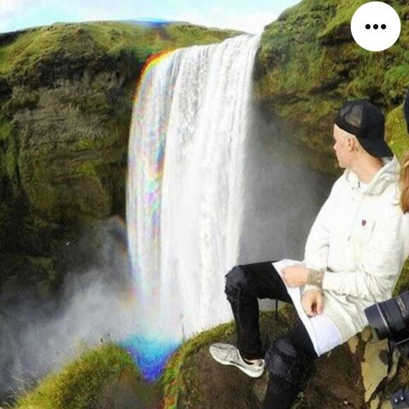 Drop Dead Cry Blood Hoodie Mens S ASO Justin Bieber I'll Show You Video Rare Pop - Picture 6 of 12